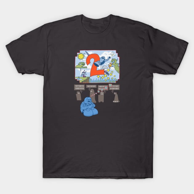 Robot T-Shirt by jodyeilish